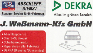 J.Waßmann-Kfz GmbH in Müden Aller Logo